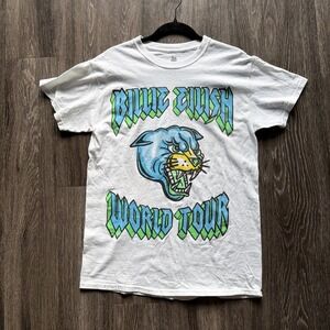 Billie Eilish 2019 World Tour Panther Concert Men's M T-Shirt